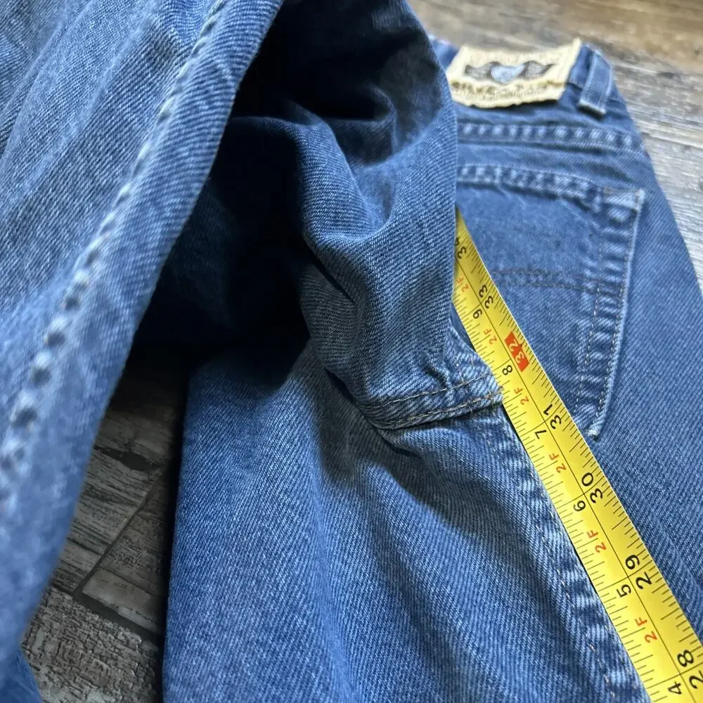 Levi's Jeans Men 28x32 Blue SilverTab Straight & Narrow Vintage 80’s USA Read